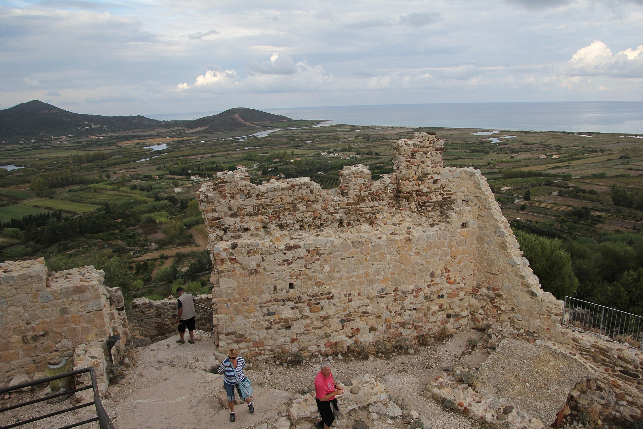 Vista panoramica dal Castello della Fava